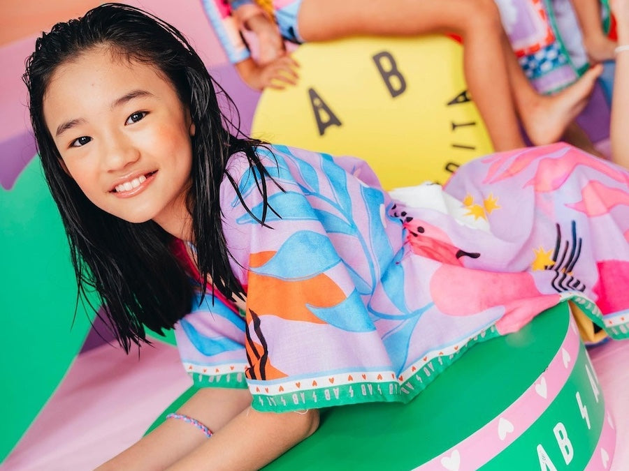 Vestidos de baño para niños y niñas