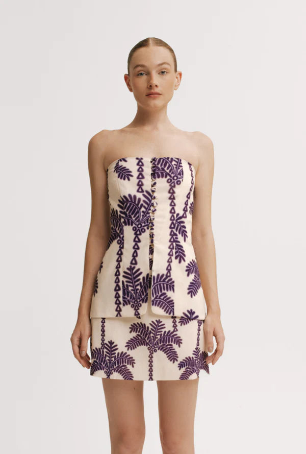 Set Malva Top Avery Falda Lili