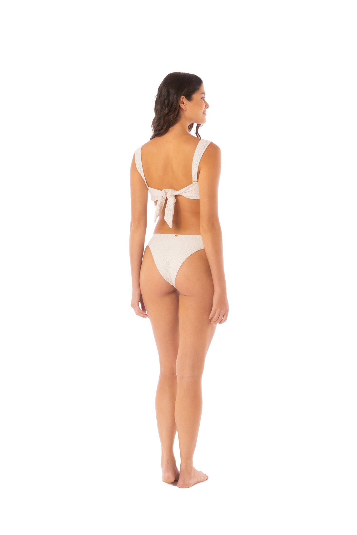 Ivory Eyelet La Villa Laila Bottom