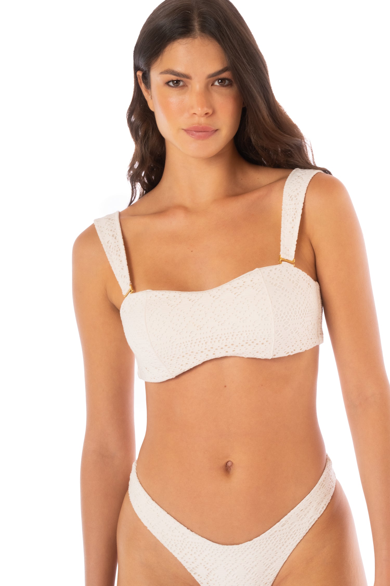 Ivory Eyelet La Villa Laila Bottom