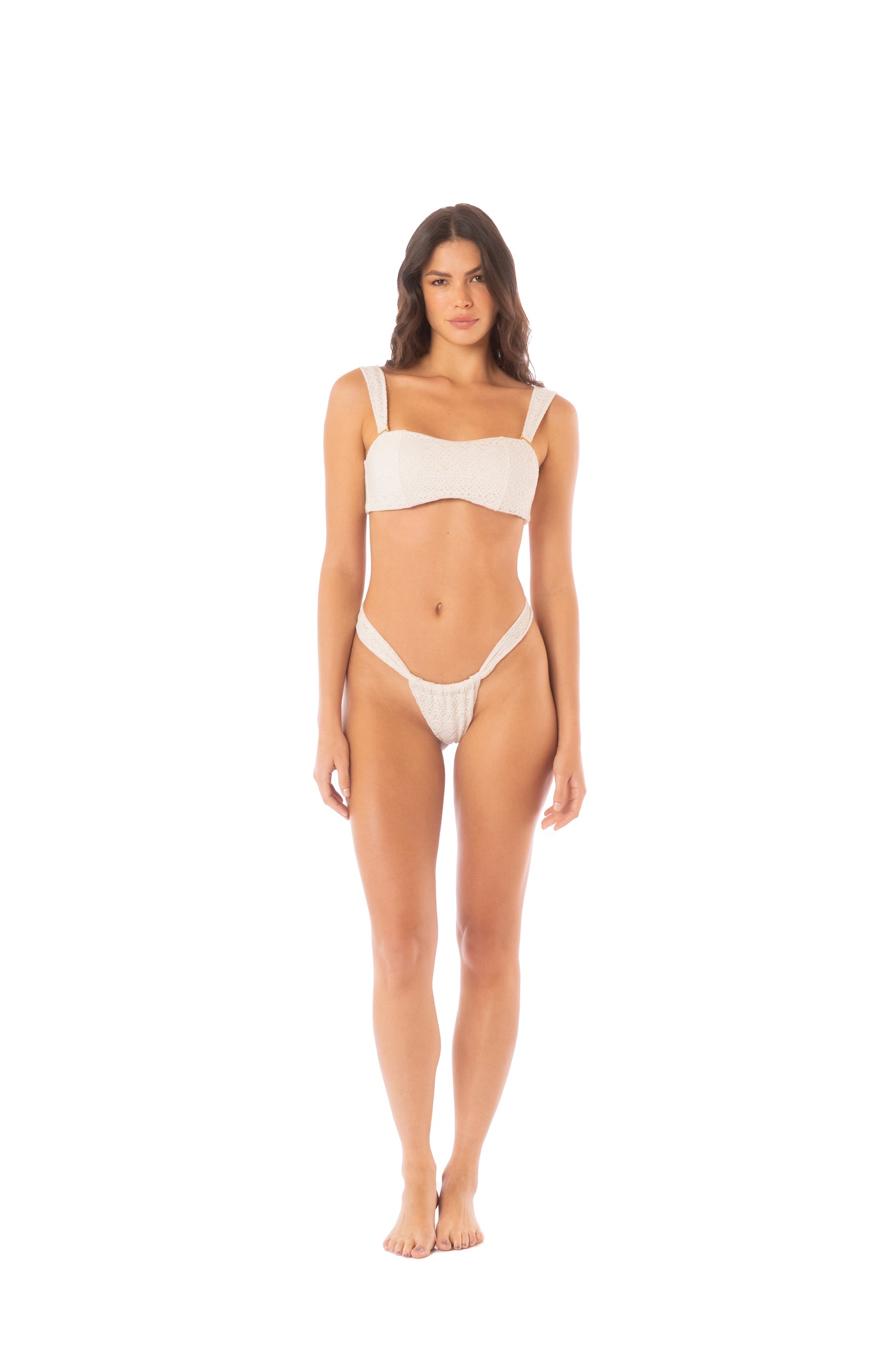 Ivory Eyelet La Villa Alexia Bottom