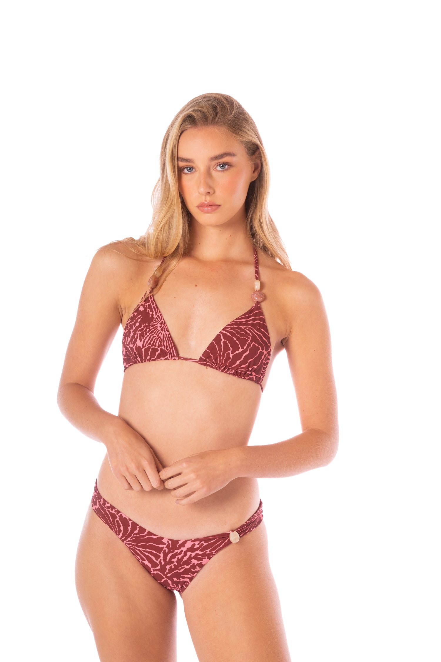 Wine Corals Laila Bottom