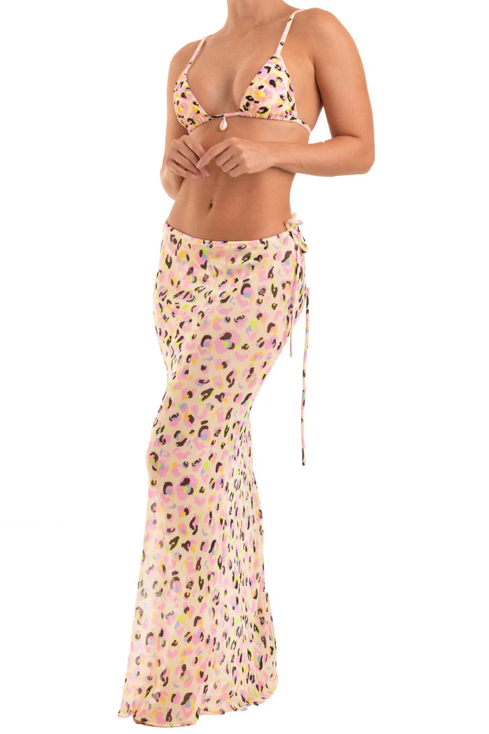 Pastel Jaguar Delina Maxi Skirt