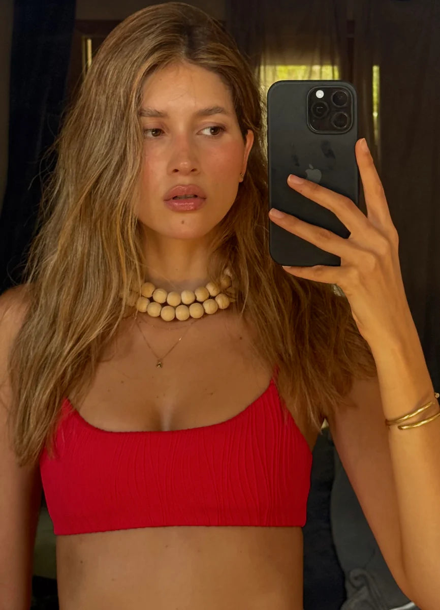 Crimson Heat Aldara Top