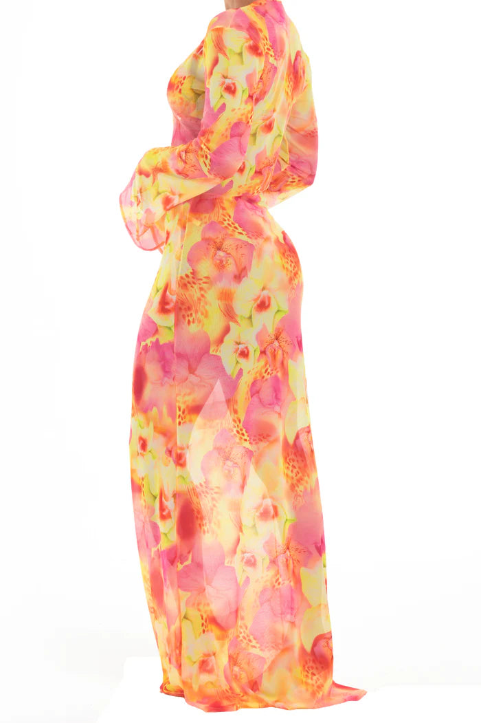 Vestido Cattleya Bloom Frida