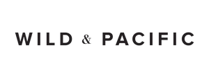 Logo de Wild & Pacific Swimwear: marca colombiana de vestidos de baño